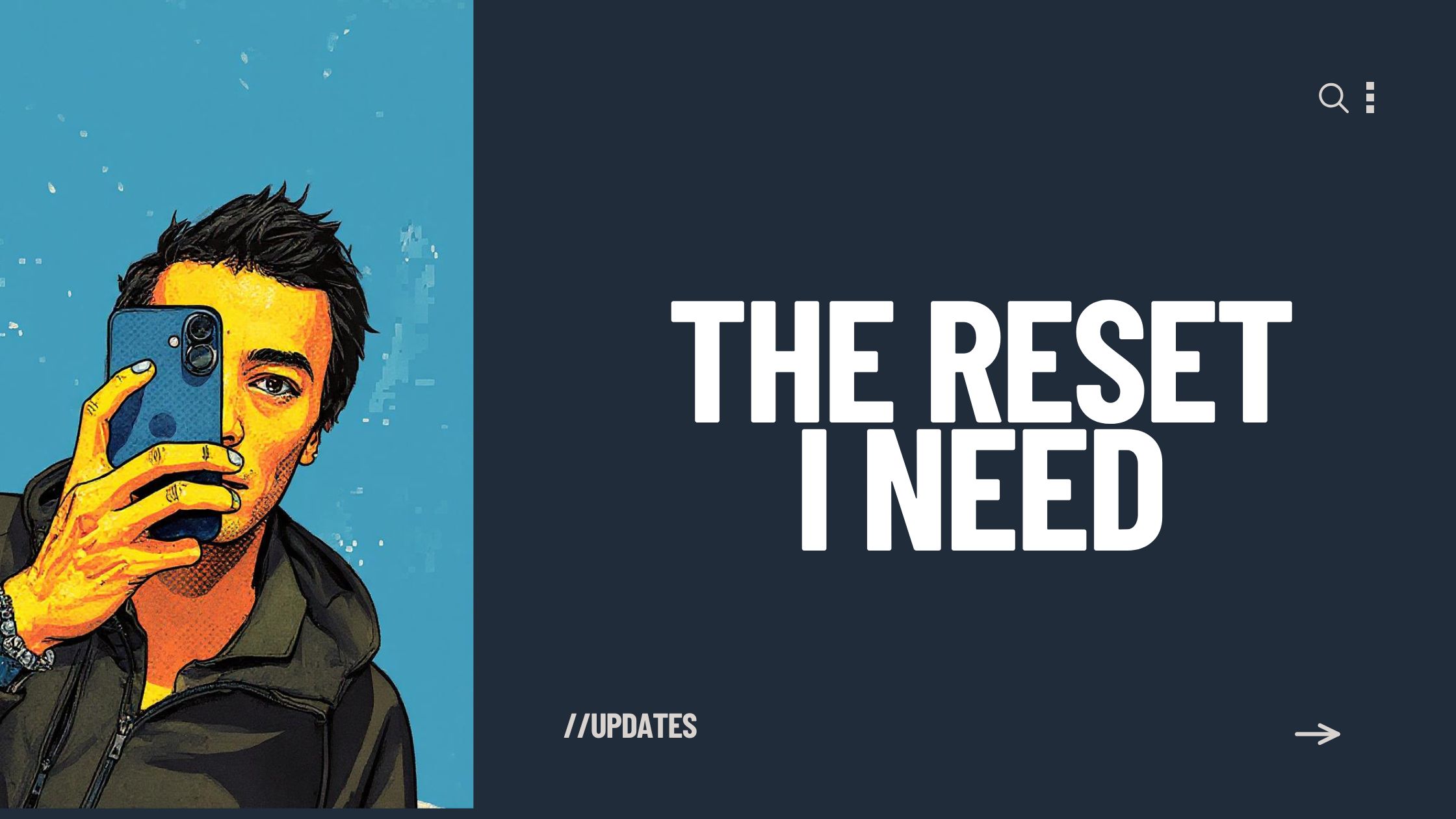 The Reset I Need: Content Creation Only